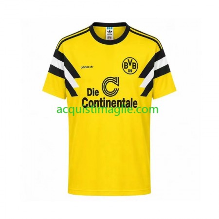 Divisa di Calcio Borussia Dortmund 1989 Retro Prima